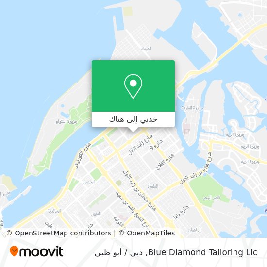 خريطة Blue Diamond Tailoring Llc