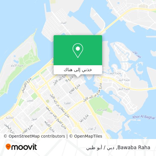 خريطة Bawaba Raha