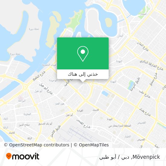 خريطة Mövenpick