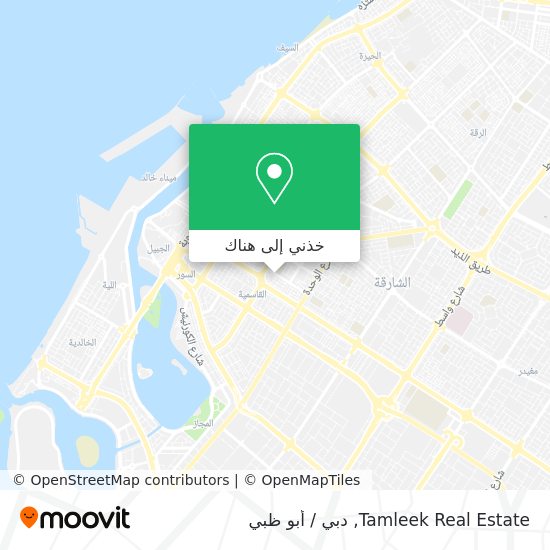 خريطة Tamleek Real Estate