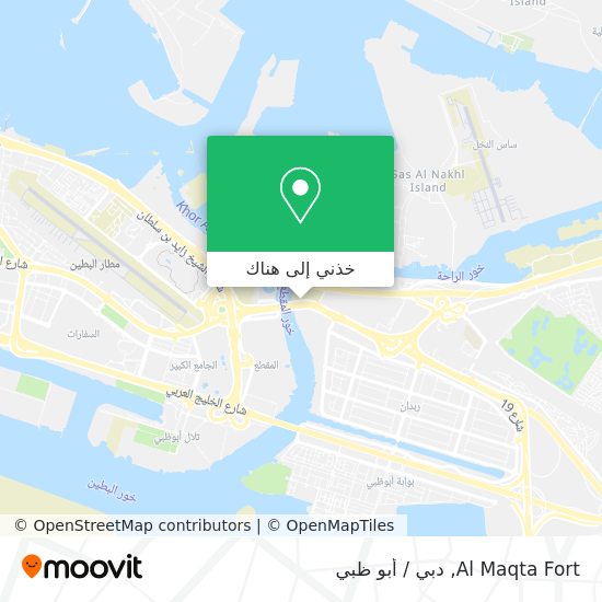 خريطة Al Maqta Fort
