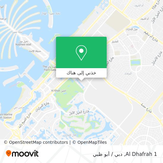 خريطة Al Dhafrah 1