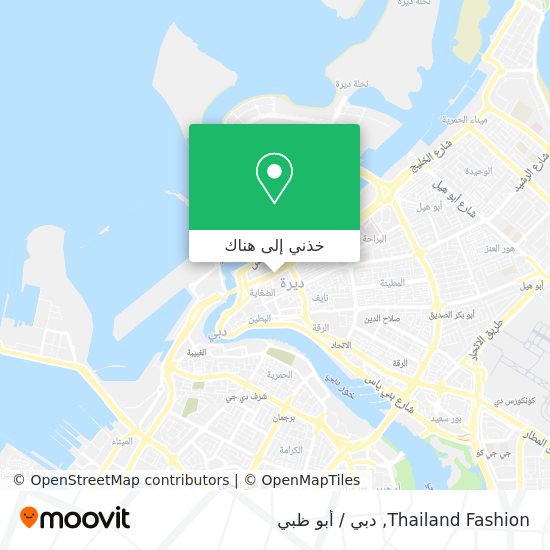 خريطة Thailand Fashion