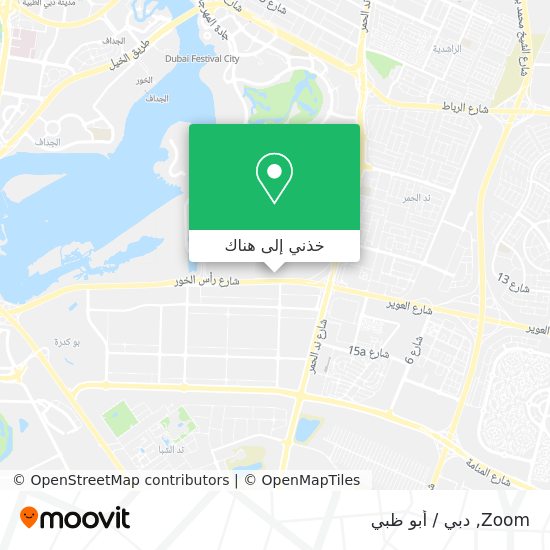 خريطة Zoom