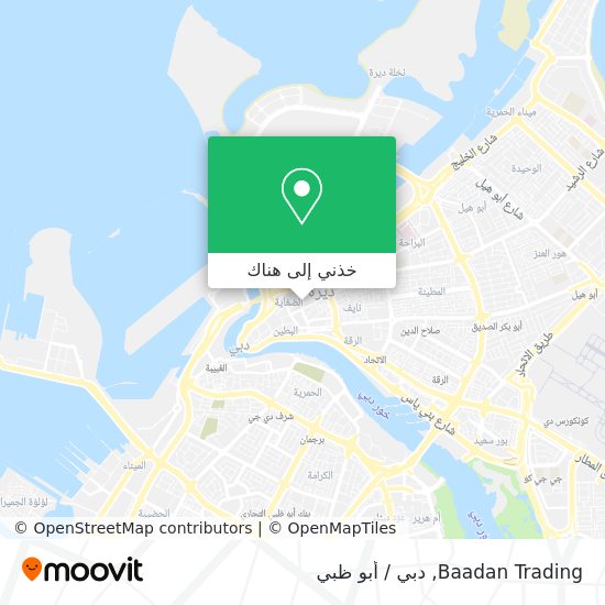 خريطة Baadan Trading