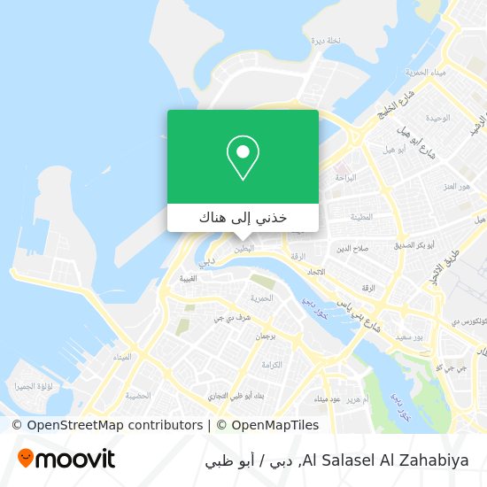 خريطة Al Salasel Al Zahabiya
