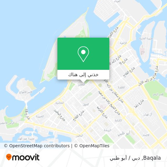 خريطة Baqala