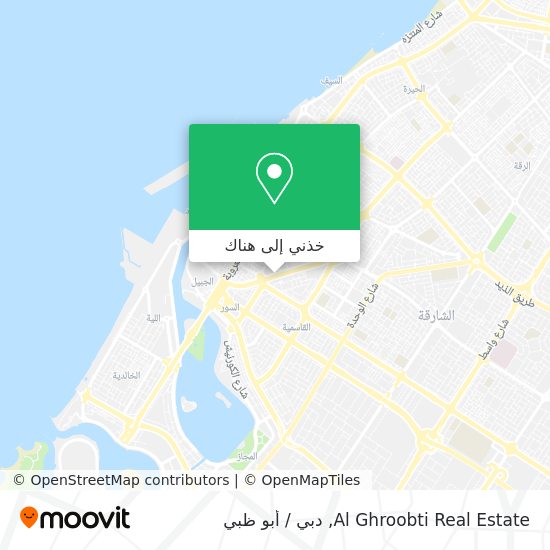 خريطة Al Ghroobti Real Estate
