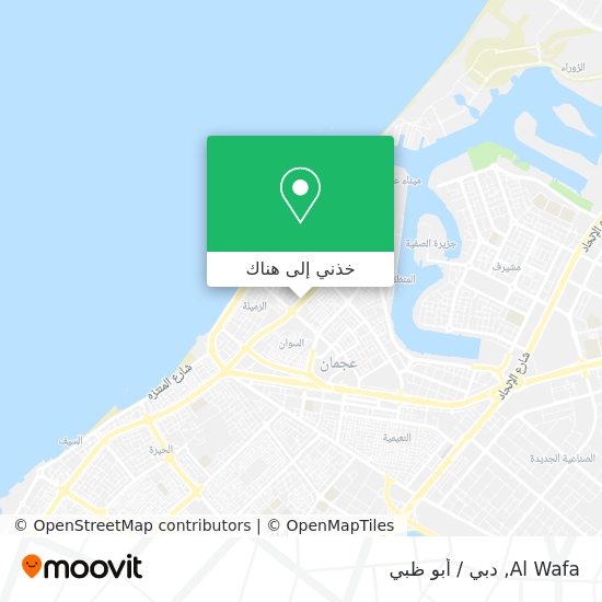 خريطة Al Wafa
