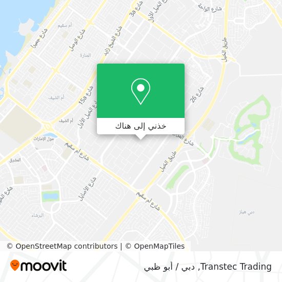 خريطة Transtec Trading