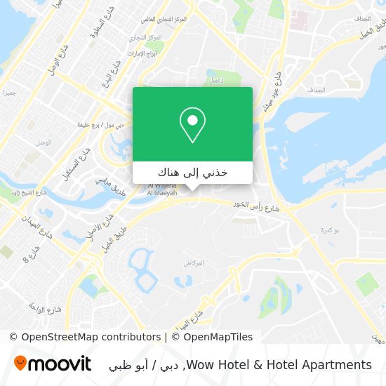 خريطة Wow Hotel & Hotel Apartments