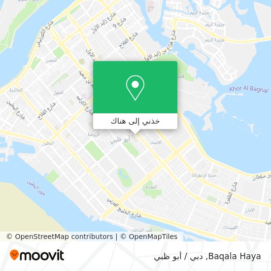 خريطة Baqala Haya