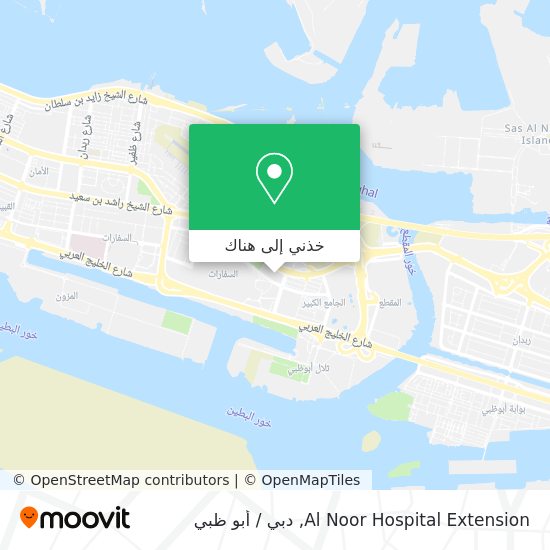 خريطة Al Noor Hospital Extension
