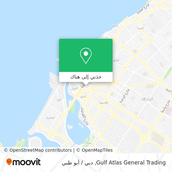 خريطة Gulf Atlas General Trading