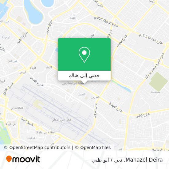 خريطة Manazel Deira
