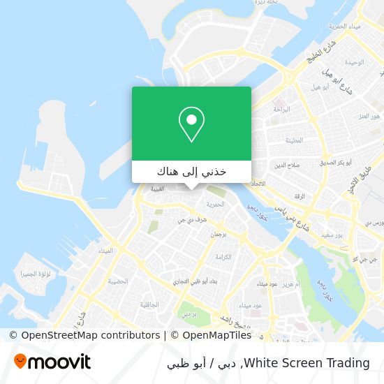 خريطة White Screen Trading