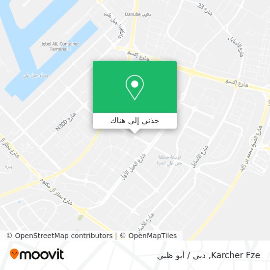 خريطة Karcher Fze