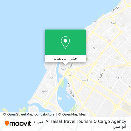 خريطة Al Faisal Travel Tourism & Cargo Agency
