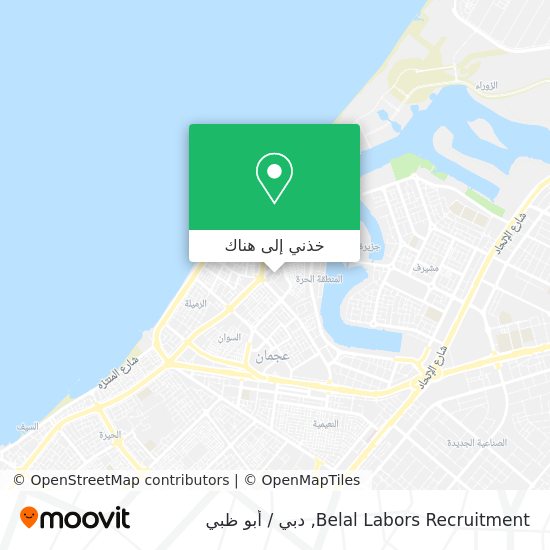 خريطة Belal Labors Recruitment