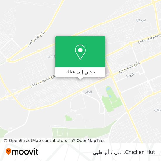 خريطة Chicken Hut