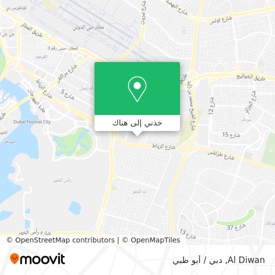 خريطة Al Diwan