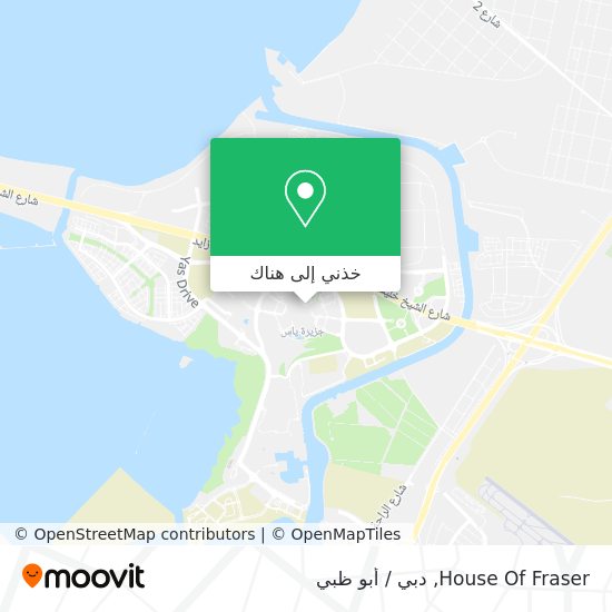 خريطة House Of Fraser