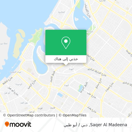 خريطة Saqer Al Madeena
