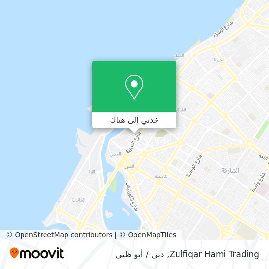 خريطة Zulfiqar Hami Trading