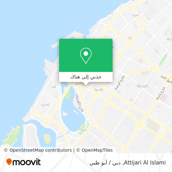 خريطة Attijari Al Islami