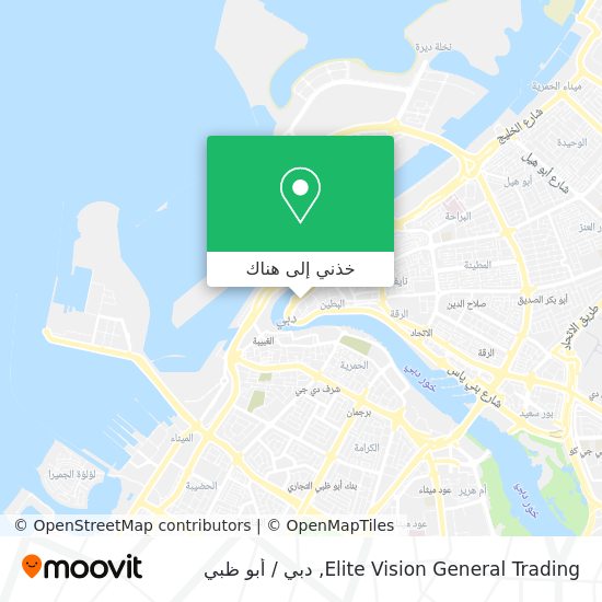 خريطة Elite Vision General Trading