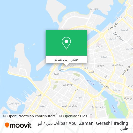 خريطة Akbar Abul Zamani Gerashi Trading