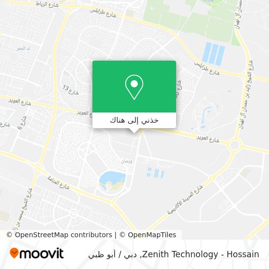 خريطة Zenith Technology - Hossain
