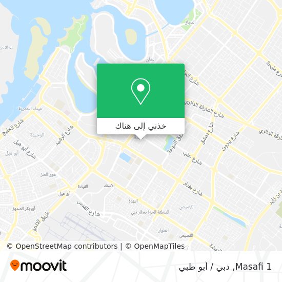 خريطة Masafi 1