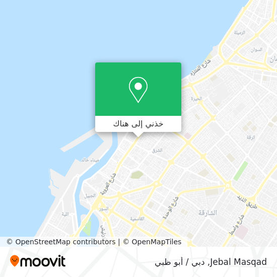 خريطة Jebal Masqad