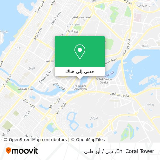 خريطة Eni Coral Tower