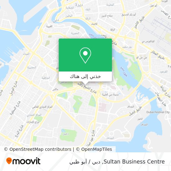 خريطة Sultan Business Centre