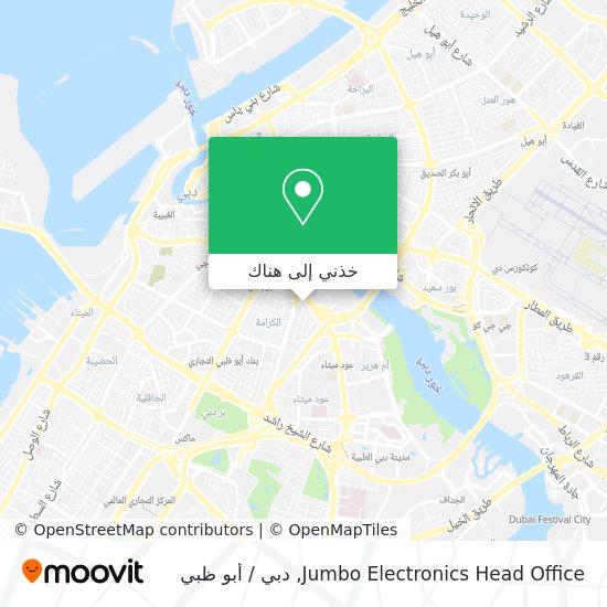 خريطة Jumbo Electronics Head Office
