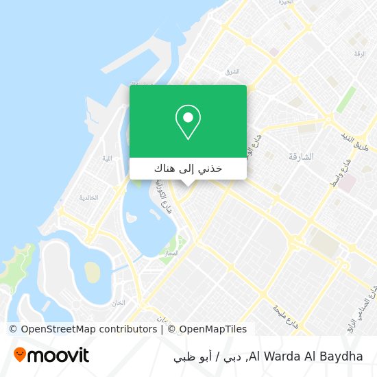 خريطة Al Warda Al Baydha