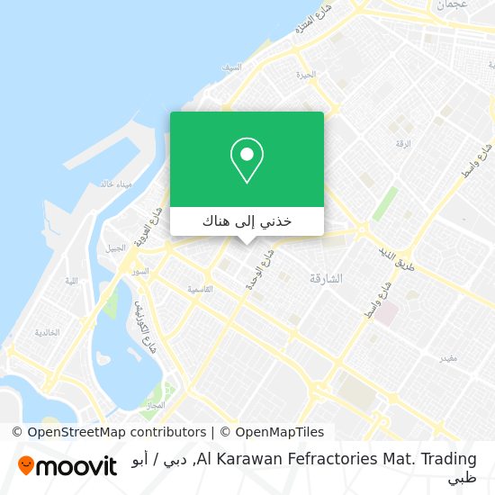 خريطة Al Karawan Fefractories Mat. Trading