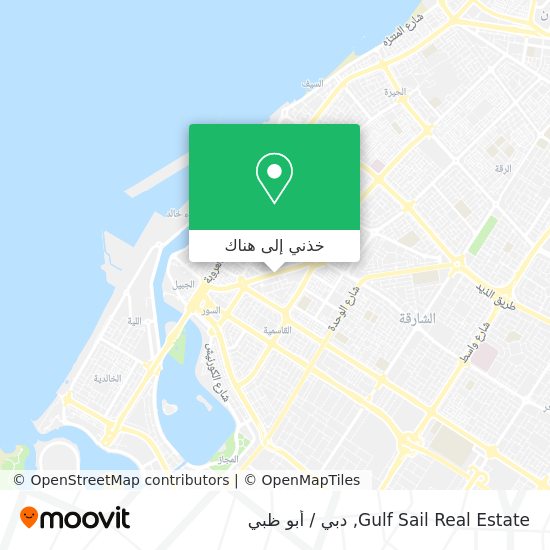 خريطة Gulf Sail Real Estate