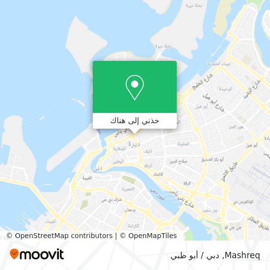 خريطة Mashreq