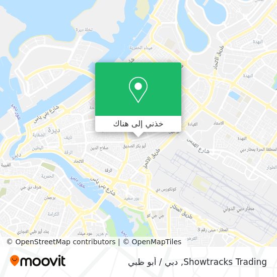 خريطة Showtracks Trading