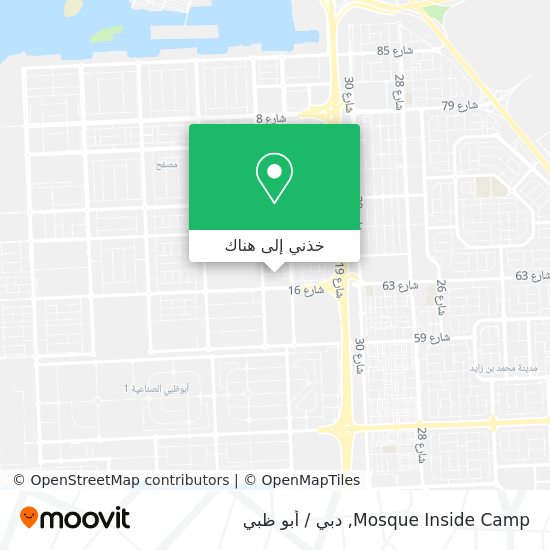خريطة Mosque Inside Camp