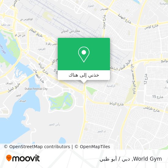 خريطة World Gym