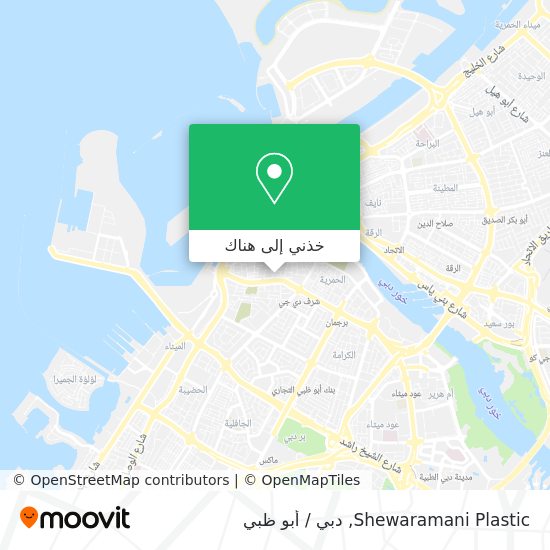 خريطة Shewaramani Plastic