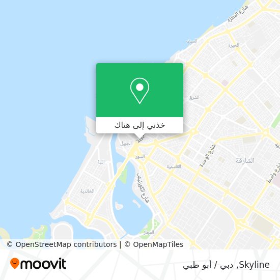 خريطة Skyline