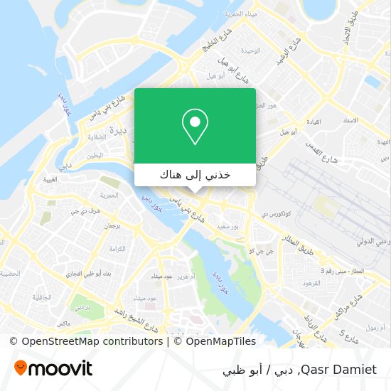 خريطة Qasr Damiet