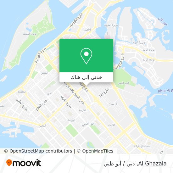 خريطة Al Ghazala