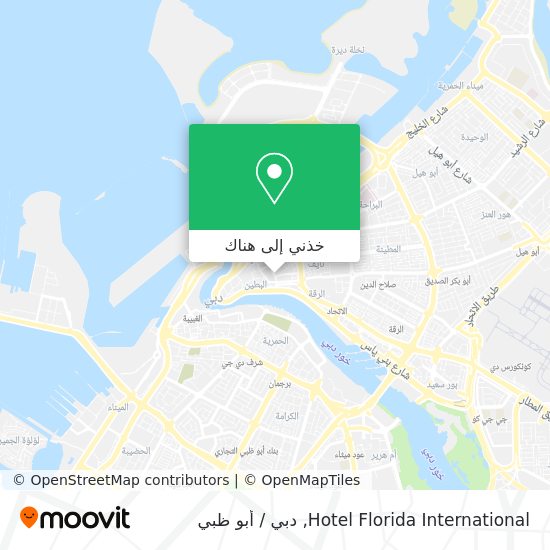 خريطة Hotel Florida International