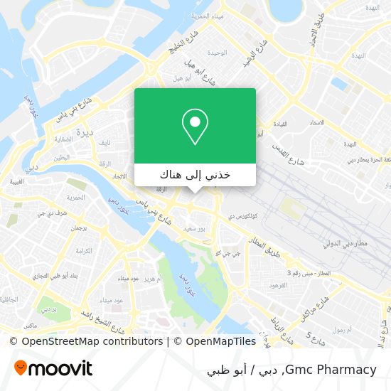 خريطة Gmc Pharmacy